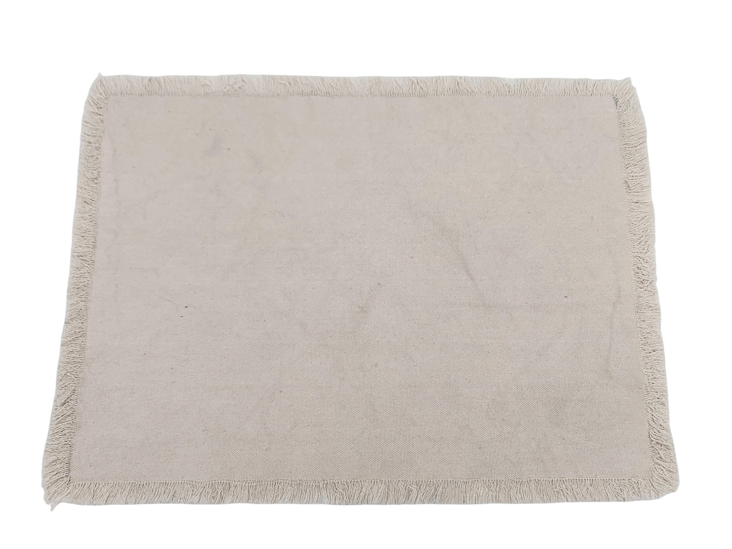 BORDSTABLETT textil linneimitation cremefärgad 48/33 cm  - cremefärgad, Basics, textil (48/33cm)