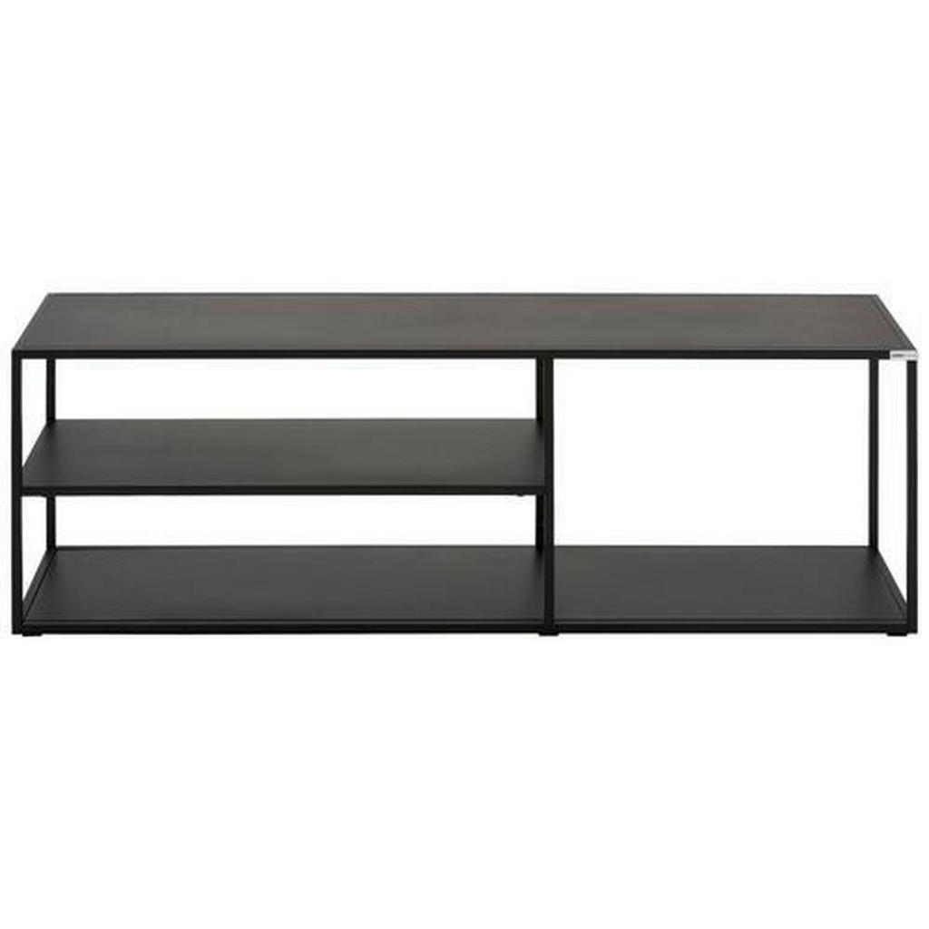 Thumbnail - Carryhome Tv-Element, Schwarz, Metall, 1 Fächer, 140x45x35 cm, Kleinmöbel