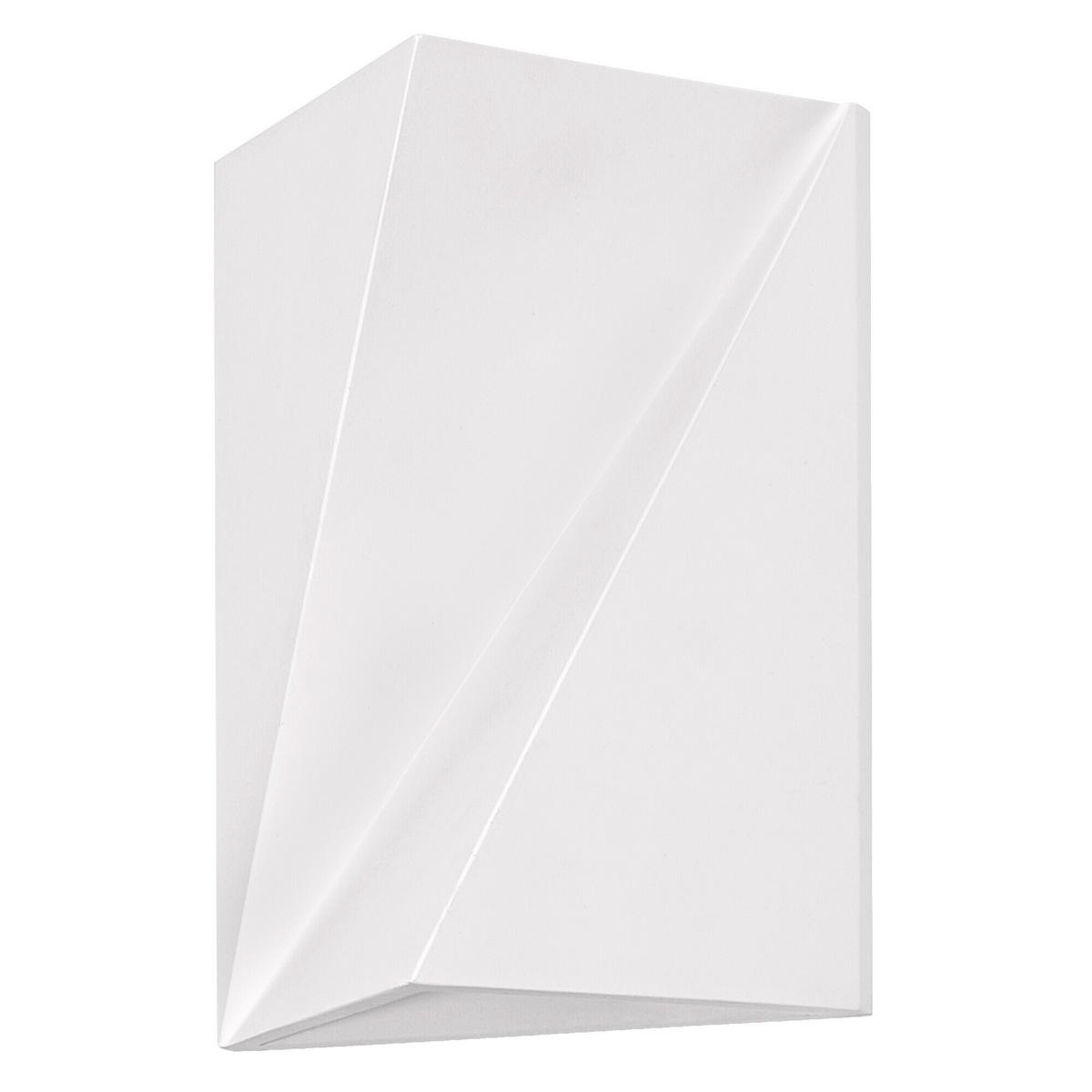 WANDLEUCHTE 15/11,5/20 cm   - Weiß, Design, Stein (15/11,5/20cm) - Ledvance