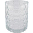 KERZENHALTER - Klar, Basics, Glas (10/12cm) - Ambia Home