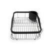 GESCHIRRABTROPFKORB  - Silberfarben/Schwarz, Basics, Kunststoff/Metall (36/29/14cm) - Umbra