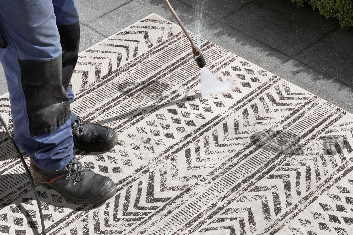 LÄUFER 80/350 cm Twin Supreme  - Creme/Schwarz, Design, Kunststoff (80/350cm) - Hanse Home