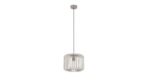HÄNGELEUCHTE 35/120 cm - Sandfarben, KONVENTIONELL, Metall (35/120cm) - Novel