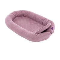 KUSCHELNEST Home Comfort  76/52/8 cm   - Violett/Altrosa, Basics, Textil (76/52/8cm) - Träumeland