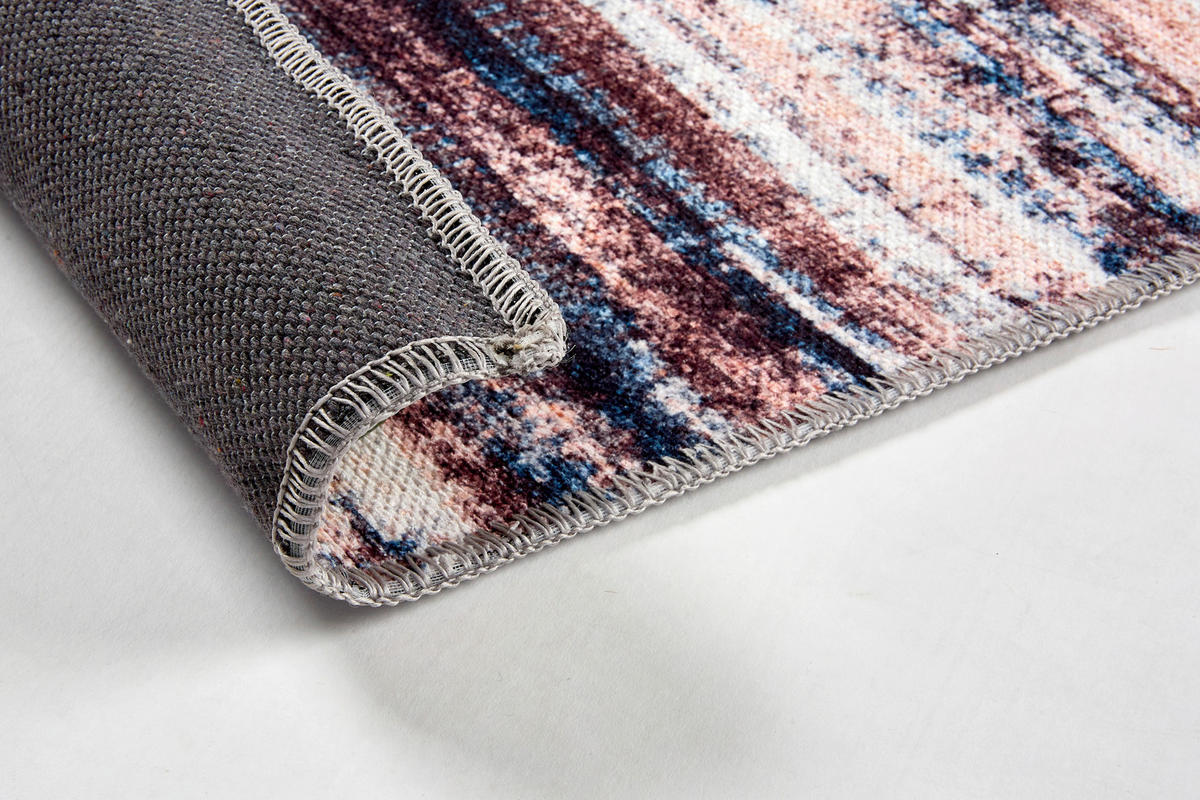 FLACHWEBETEPPICH 120/180 cm Piper Braun, Rot, Beige rechteckig  - Beige/Rot, Basics, Textil (120/180cm) - Astra