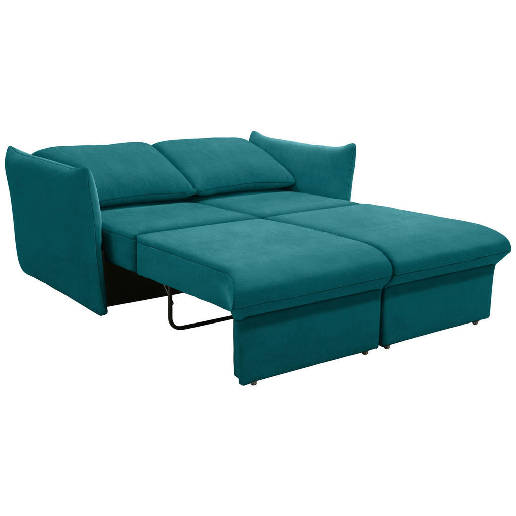 Thumbnail - Looks by W.Joop 2-Sitzer-Sofa Looks Xii, Petrol, Textil, Uni, Füllung: Schaumstoff, 180x100x97 cm, Made in EU, FSC Mix, ...