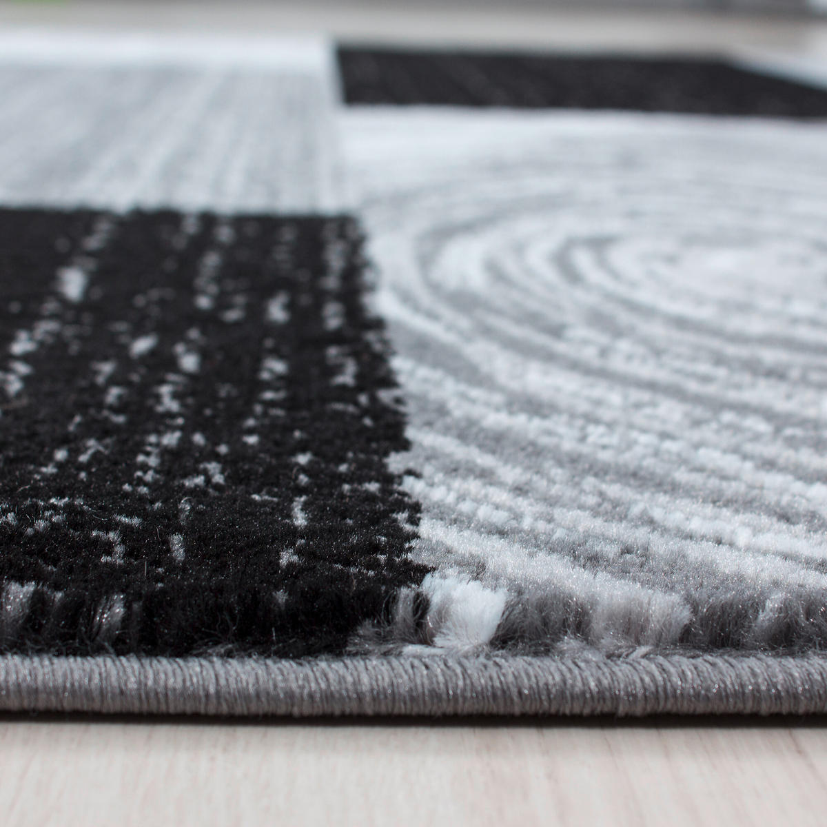 FLACHWEBETEPPICH 240/340 cm Parma Schwarz  - Schwarz, Design, Textil (240/340cm) - Novel