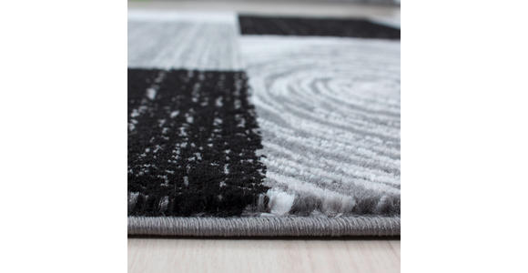 FLACHWEBETEPPICH 280/370 cm Parma Schwarz  - Schwarz, Design, Textil (280/370cm) - Novel