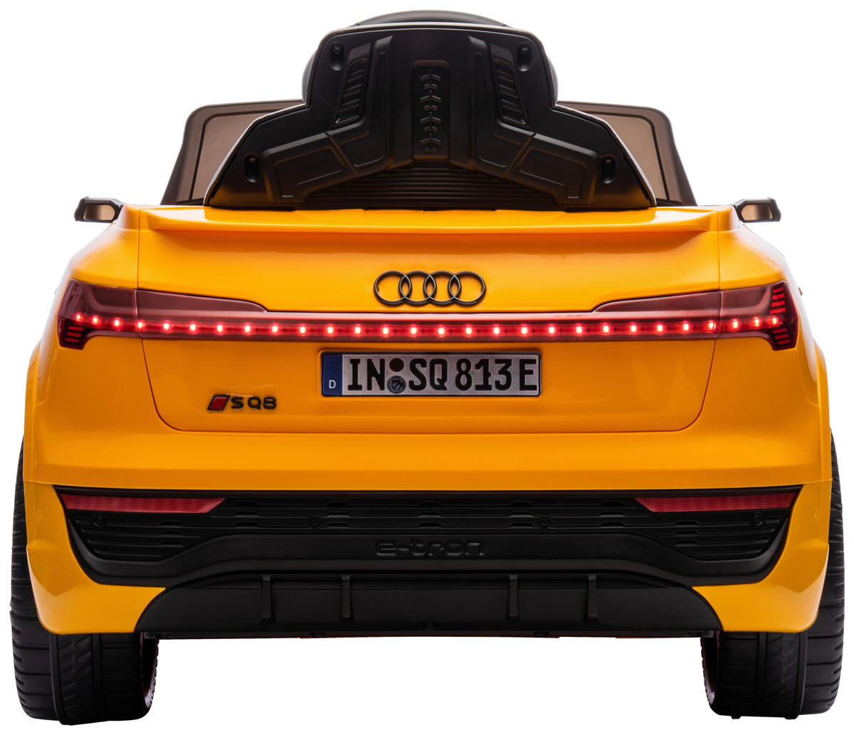 ELEKTRO-KINDERAUTO AUDI SQ8 E-TRON Gelb, Schwarz  - Gelb/Schwarz, KONVENTIONELL, Kunststoff/Metall (99/54/46cm)