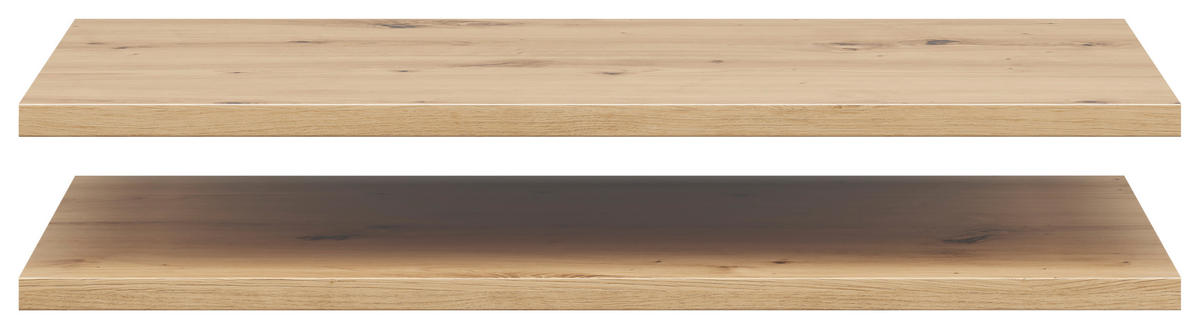 SET POLICA ZA ORMAR hrast artisan  - hrast artisan, Moderno, pločasti materijal (76,9/2,2/48cm) - Carryhome