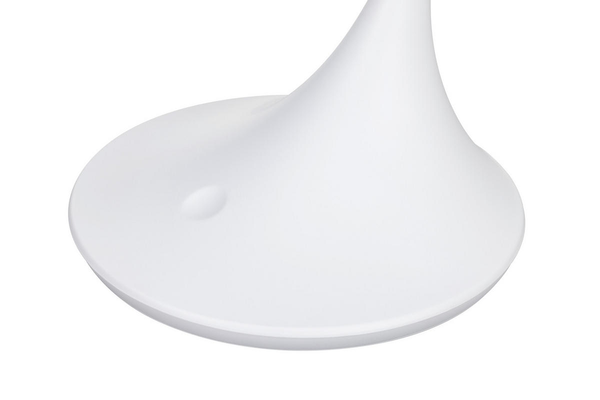 LAMPA NA PÍSACÍ STÔL, dotykový stmievač, 22/17/37,5 cm - biela, Basics, plast (22/17/37,5cm) - Novel