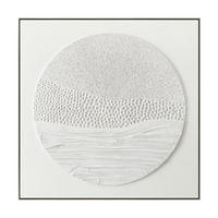 ÖLGEMÄLDE Abstraktes 100/100 cm  - Silberfarben/Weiß, Design, Holz/Papier (100/100cm) - Monee