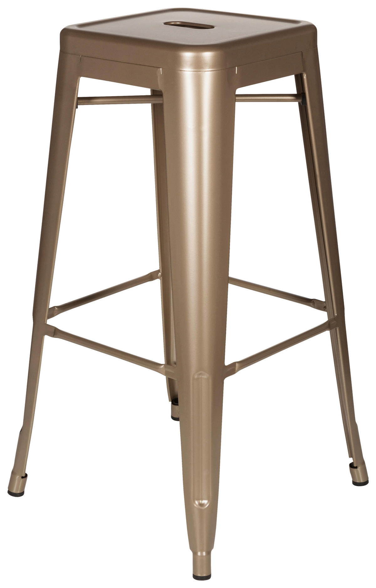 BARHOCKER in Champagner  - Champagner, Basics, Metall (44/77/44cm) - MID.YOU