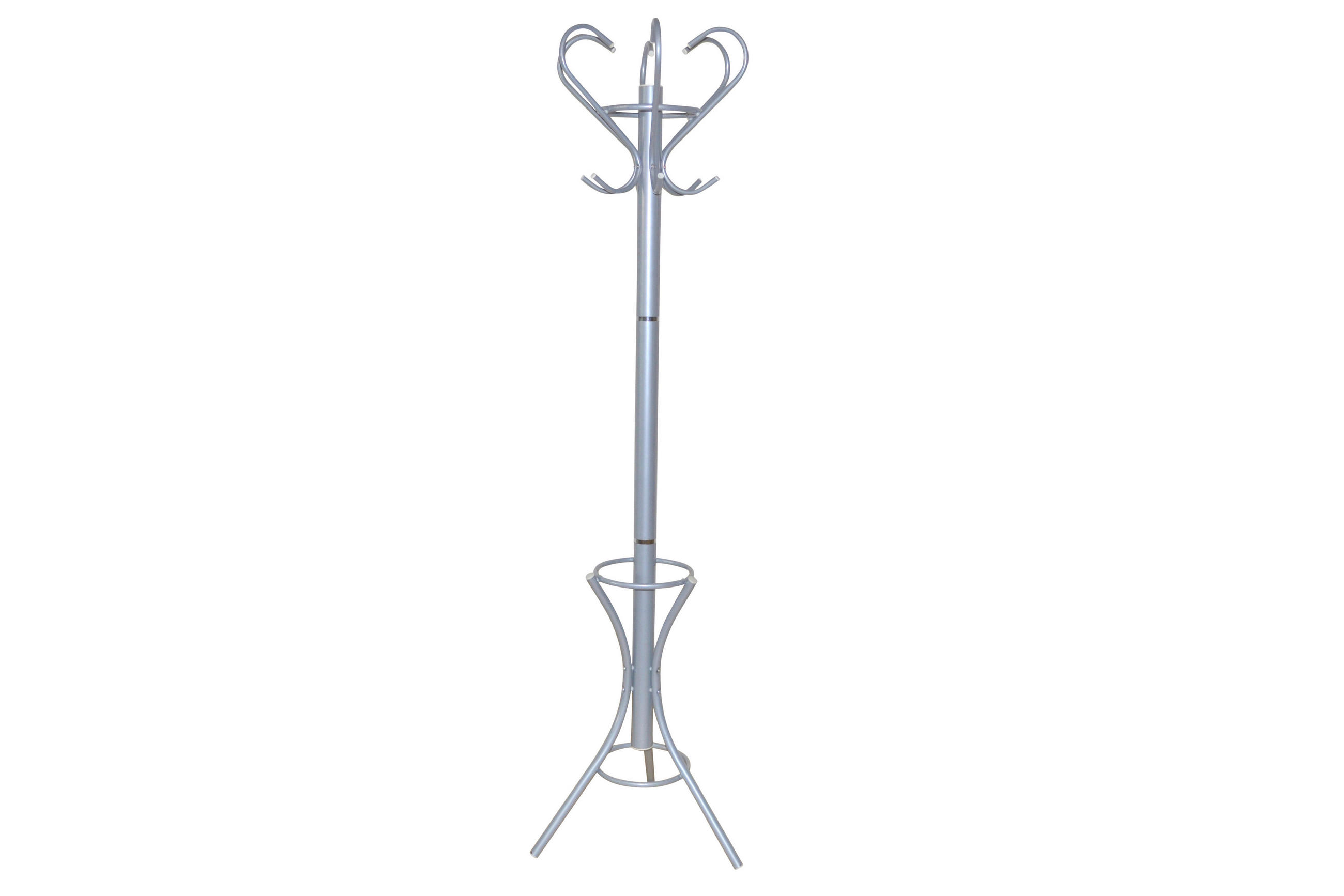 GARDEROBENSTÄNDER in Alufarben 47/178/47 cm   - Alufarben, Design, Metall (47/178/47cm) - MID.YOU