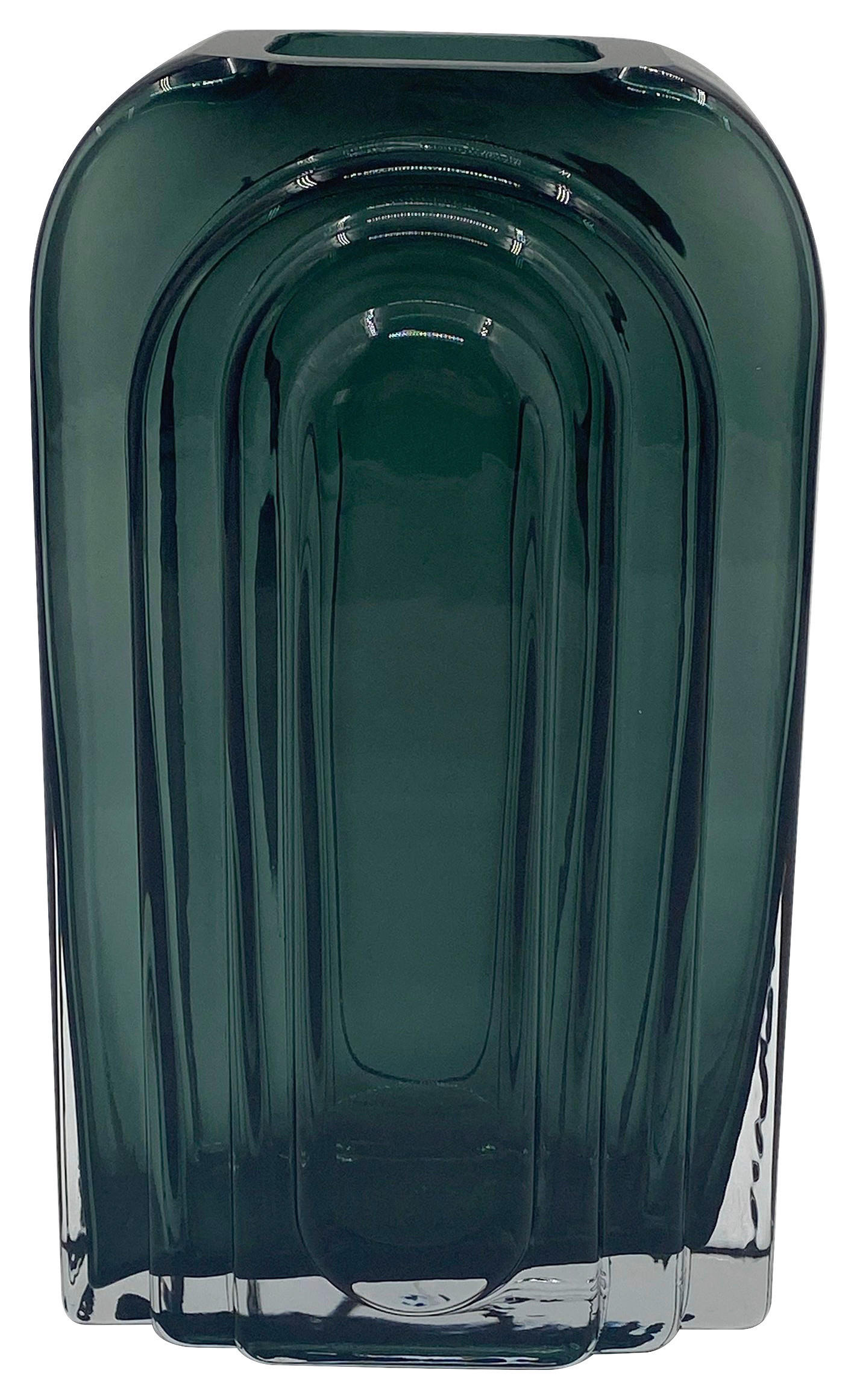 Ambia Home VÁZA, sklo, 24.5 cm - zelená
