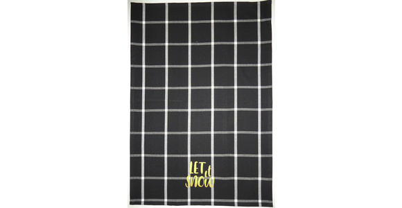 GESCHIRRTUCH-SET 3-teilig Rot, Schwarz, Weiß - Rot/Schwarz, KONVENTIONELL, Textil (50/70cm) - Esposa