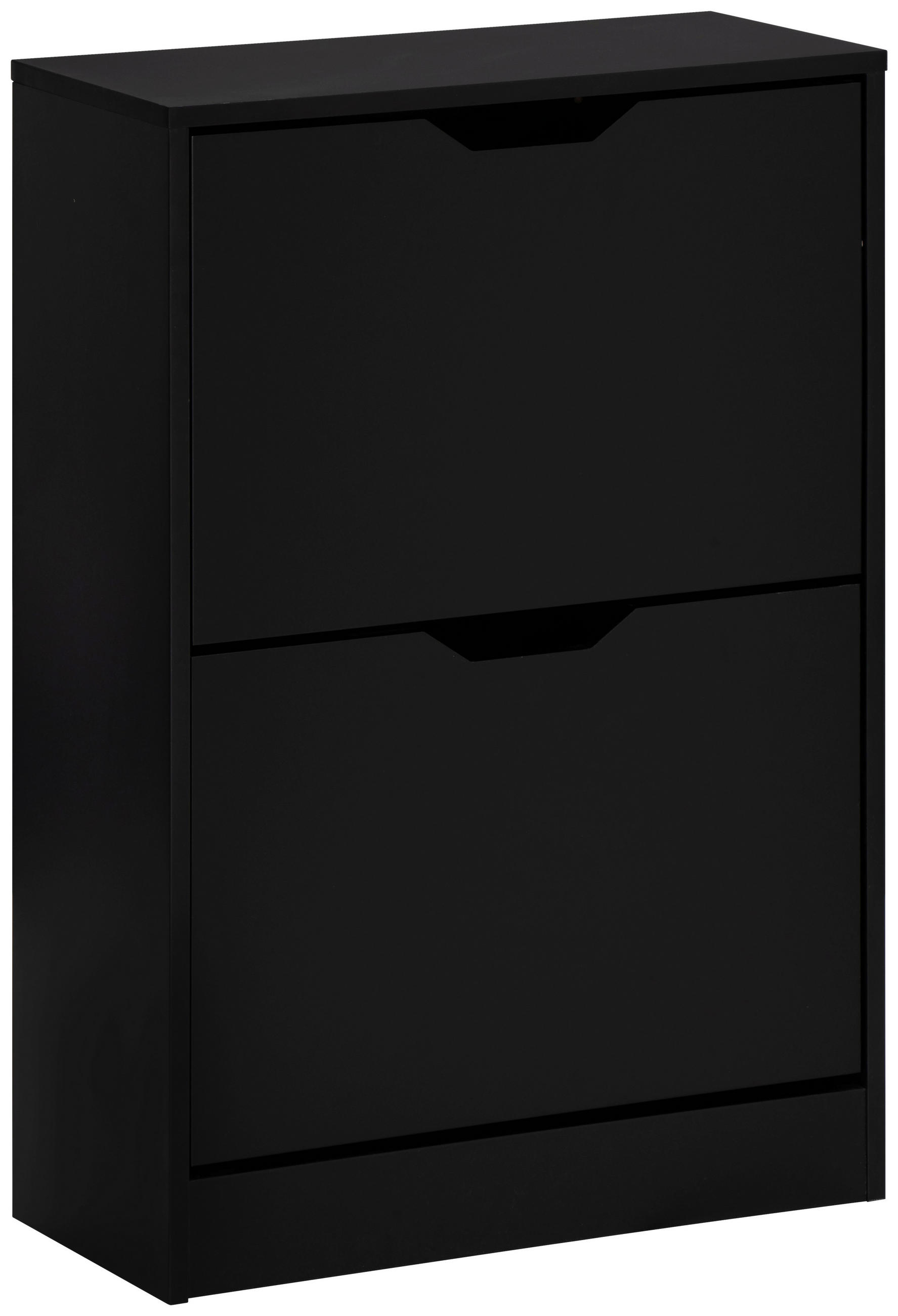 Livetastic Schuhkipper Schwarz 55x80.5x23.5 cm