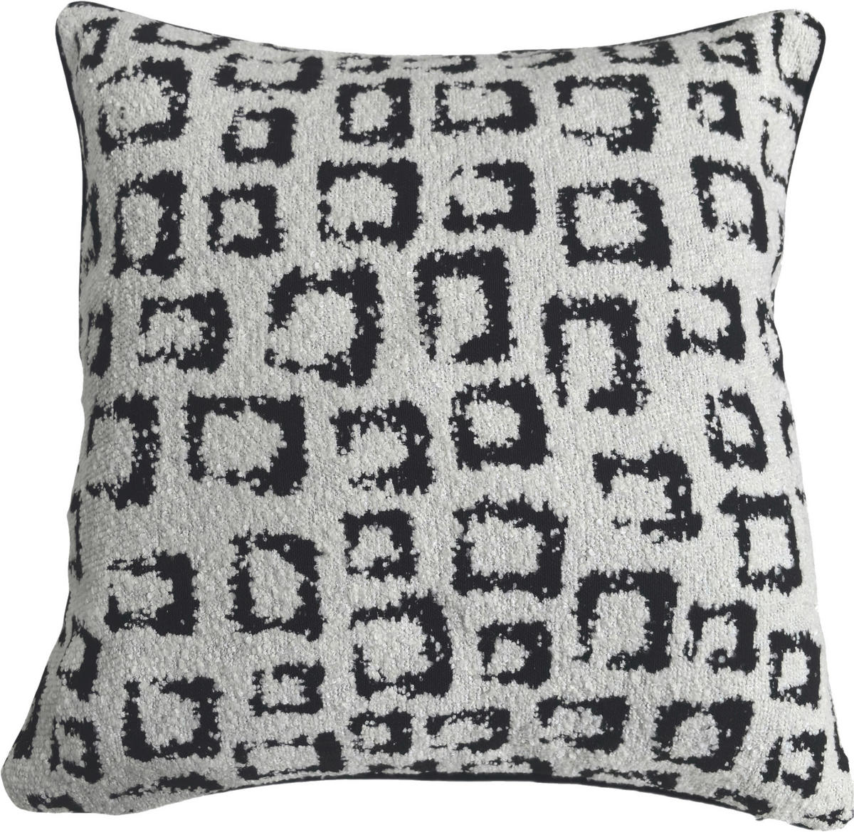 UKRASNI JASTUČIĆ 45/45 cm   JACKY  - bijela/crna, Design, tekstil (45/45cm) - Luca Bessoni