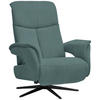 RELAXSESSEL in Textil Petrol  - Petrol/Schwarz, Design, Textil/Metall (78/101/88cm) - Welnova