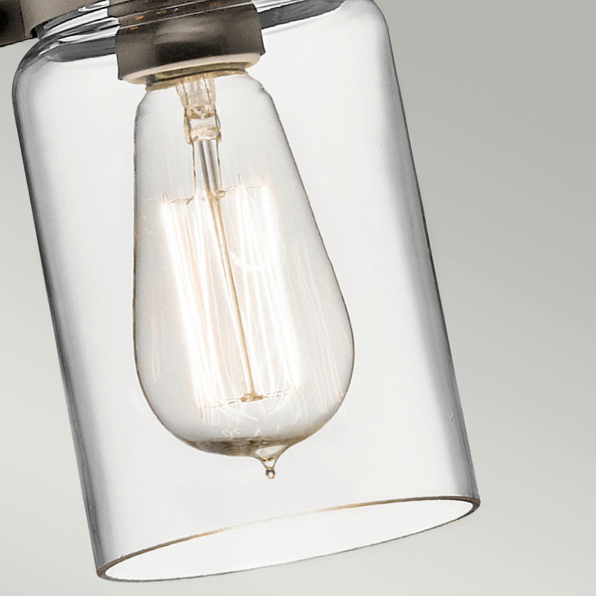 HÄNGELEUCHTE 12/25.3 cm    - Bronzefarben, Lifestyle, Glas/Metall (12/25.3cm) - Elstead Lighting
