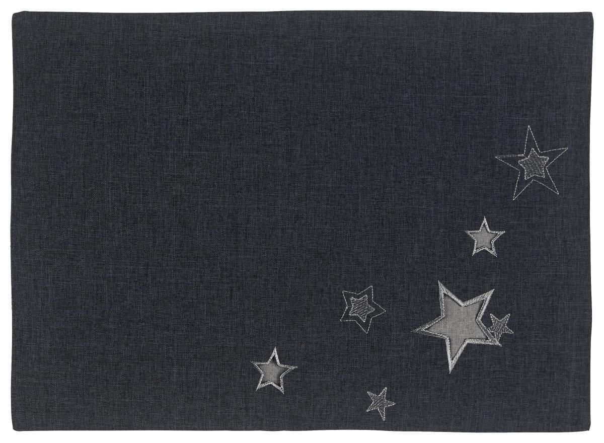 PRESTIERANIE, polyester, 35/50 cm - sivá/antracitová, Lifestyle, textil (35/50cm) - X-Mas