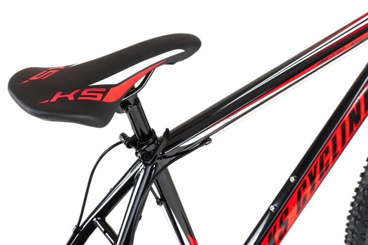 MOUNTAINBIKE 26 Zoll  - Rot/Schwarz, Basics, Metall (70/100/180cm) - Atrigo