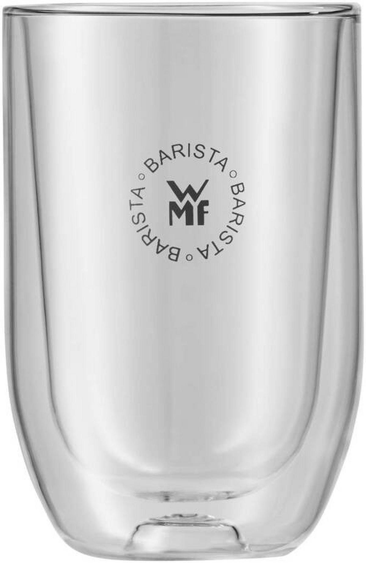 SET ČAŠA  2-dijelni   Barista  - prozirno, Design, staklo (17,2/8,6/13,4cm) - WMF