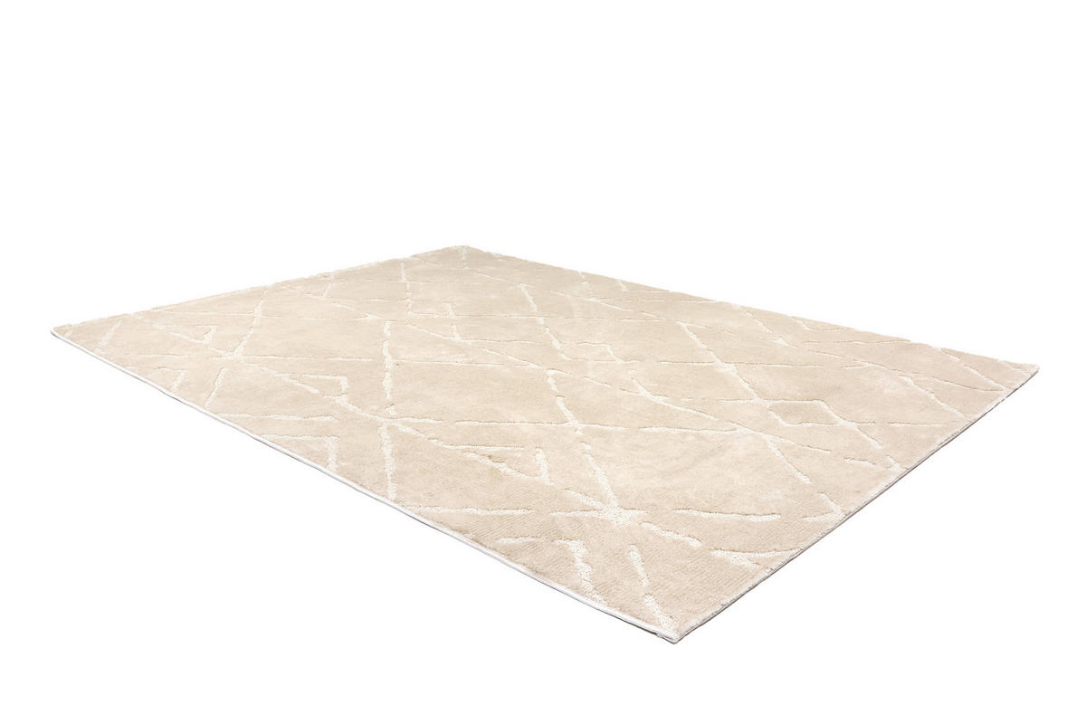 WEBTEPPICH 133/190 cm Lou Creme rechteckig  - Creme, Basics, Kunststoff/Textil (133/190cm) - Astra