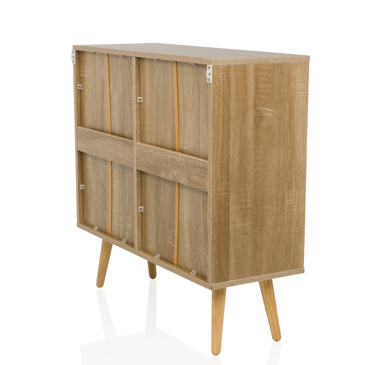 SIDEBOARD  in 80/78/32,5 cm  - Hellbraun, MODERN, Holzwerkstoff (80/78/32,5cm) - MID.YOU