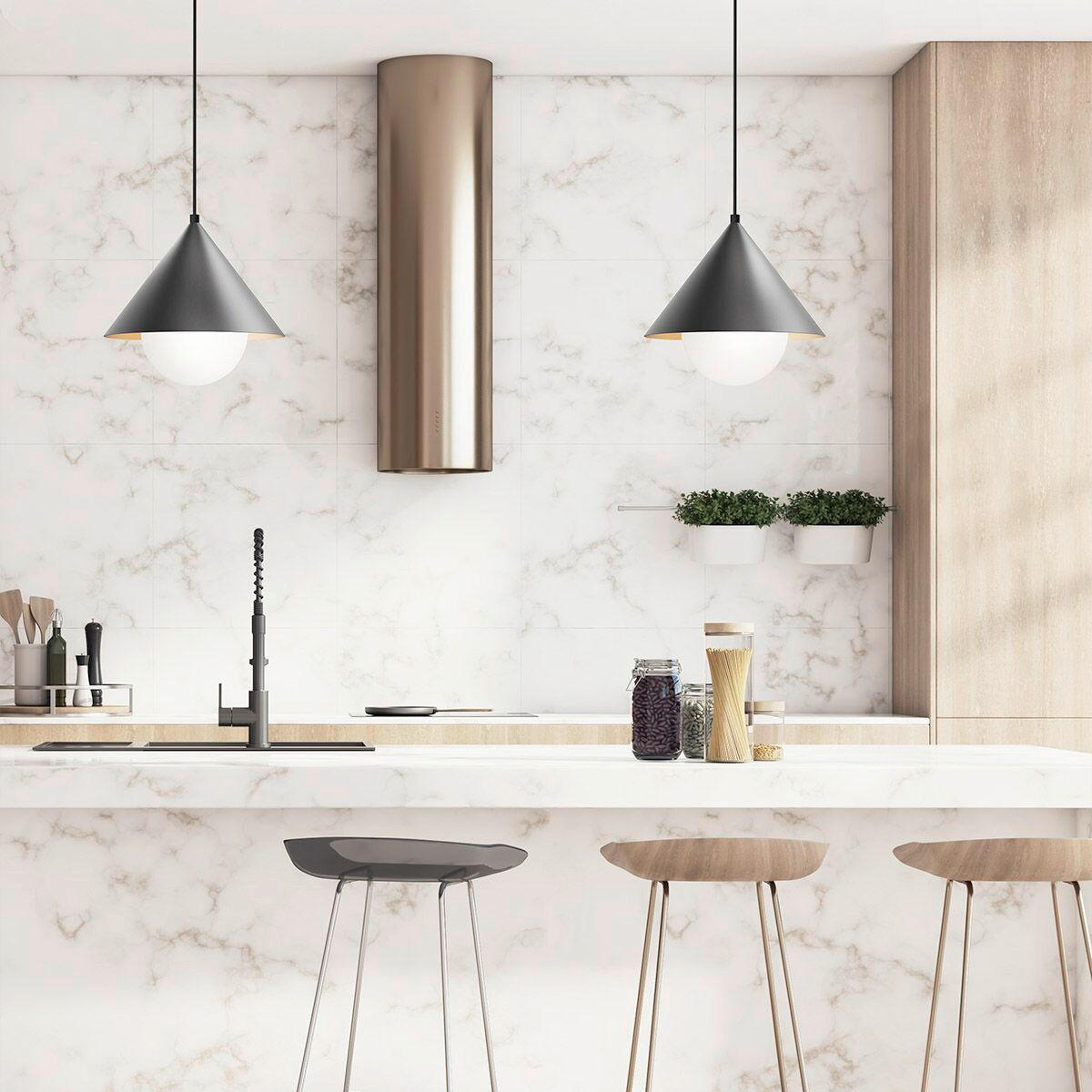 HÄNGELEUCHTE 32/34,3 cm  - Schwarz, KONVENTIONELL, Metall (32/34,3cm) - Elstead Lighting