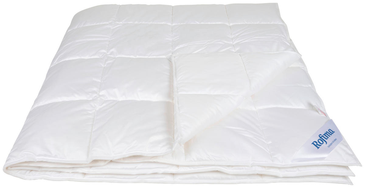 GANZJAHRESDECKE  Novella 200/200 cm  - Weiß, Basics, Naturmaterialien/Textil (200/200cm) - Rofima