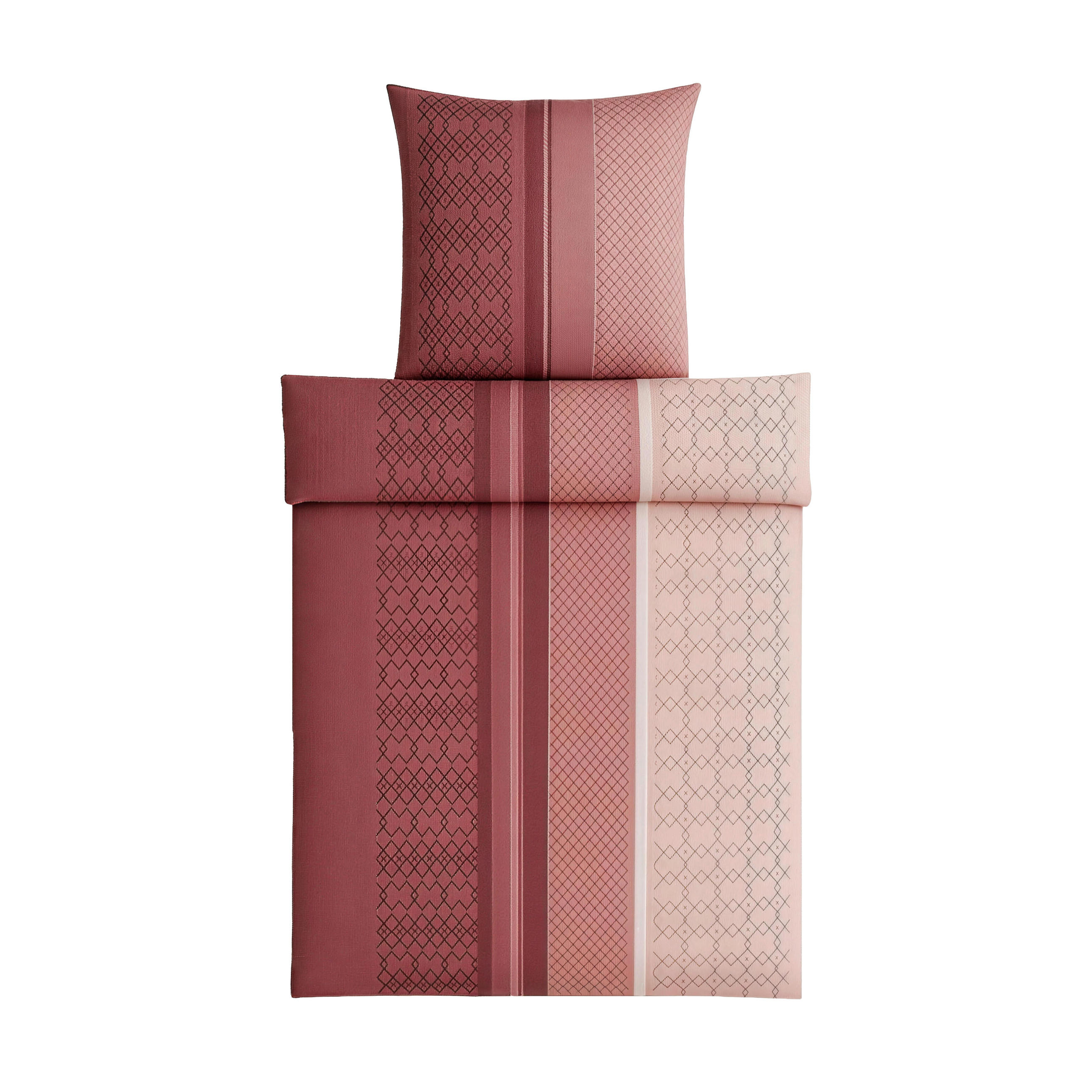 POSTEĽNÁ BIELIZEŇ, mikrovlákno, červená, 70/90 cm - červená, Basics, textil (70/90cm) - Boxxx