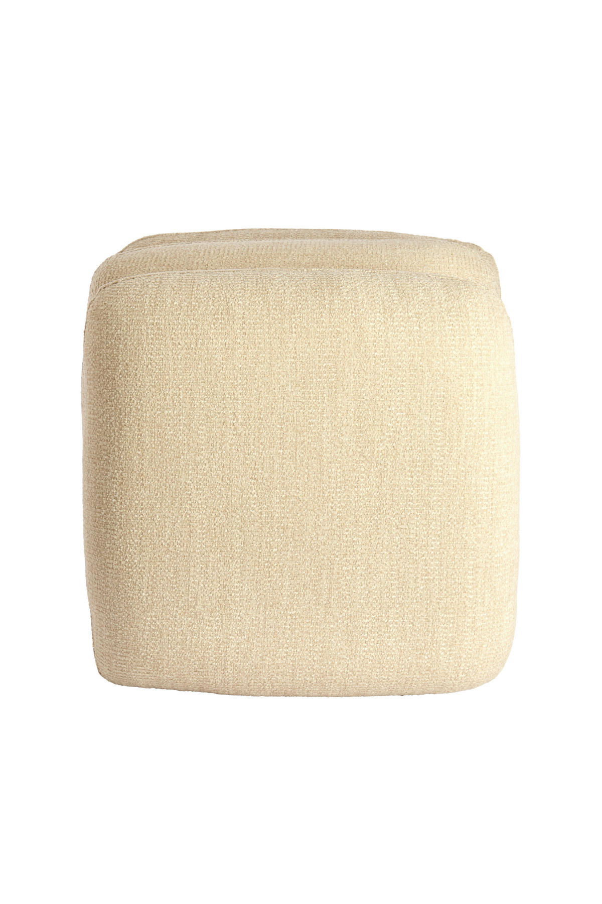 POUF LAURIE 44,5/44,5/44,5 cm  - Creme, Basics, Textil (44,5/44,5/44,5cm) - Light & Living