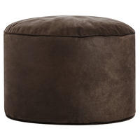 POUF in Textil Braun  - Braun, Design, Textil (50/30/50cm)