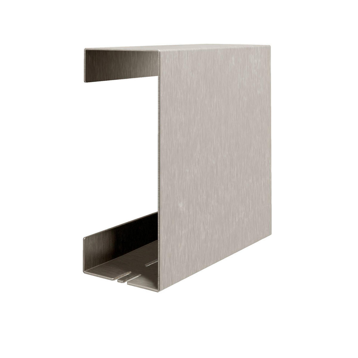 DUSCHABLAGE Metall  - Edelstahlfarben, Basics, Metall (22,5/22,5/9,5cm) - Novel