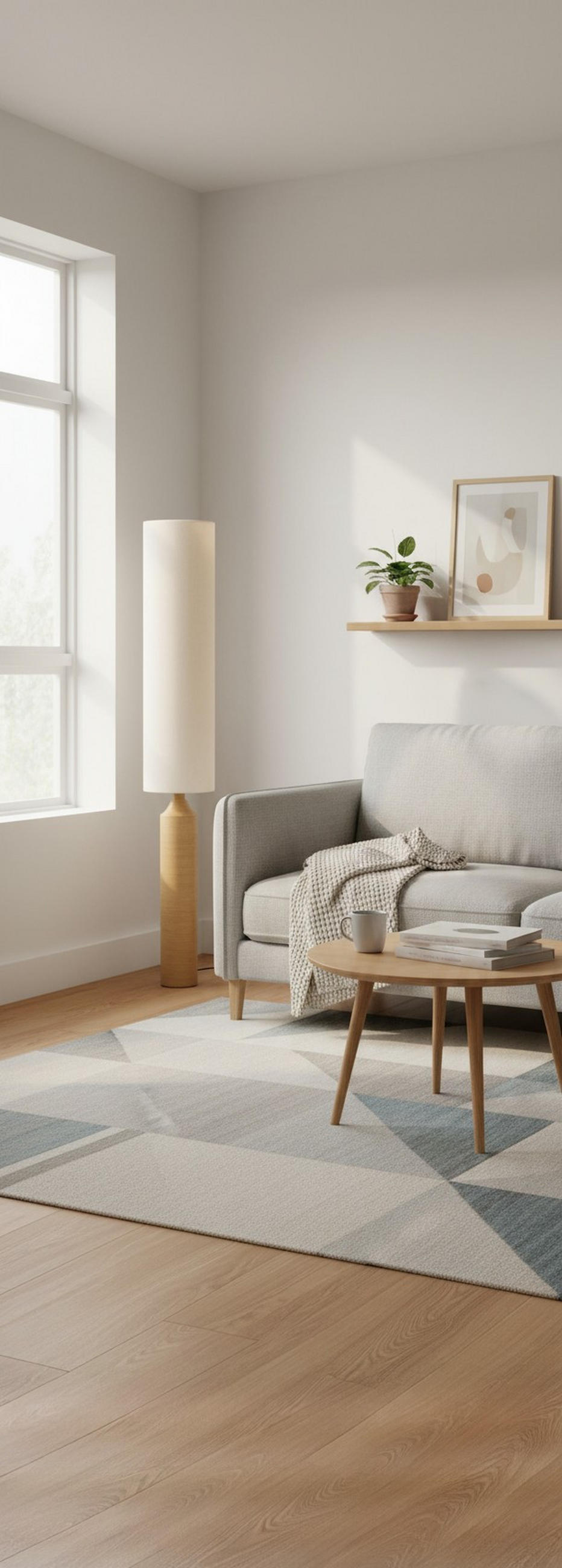 STEHLEUCHTE 27/140 cm    - Eschefarben/Weiß, Design, Textil/Metall (27/140cm) - Collet's Monde