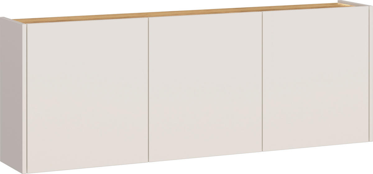 SCHUHSCHRANK Eichefarben, Kaschmir  - Kaschmir/Eichefarben, Design, Holzwerkstoff (138/52/25cm)