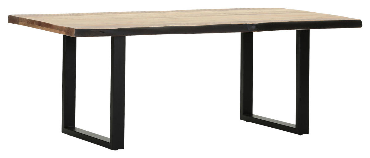 TISCHPLATTE Akaziefarben   - Akaziefarben, Design, Holz (200/100/5cm) - Landscape