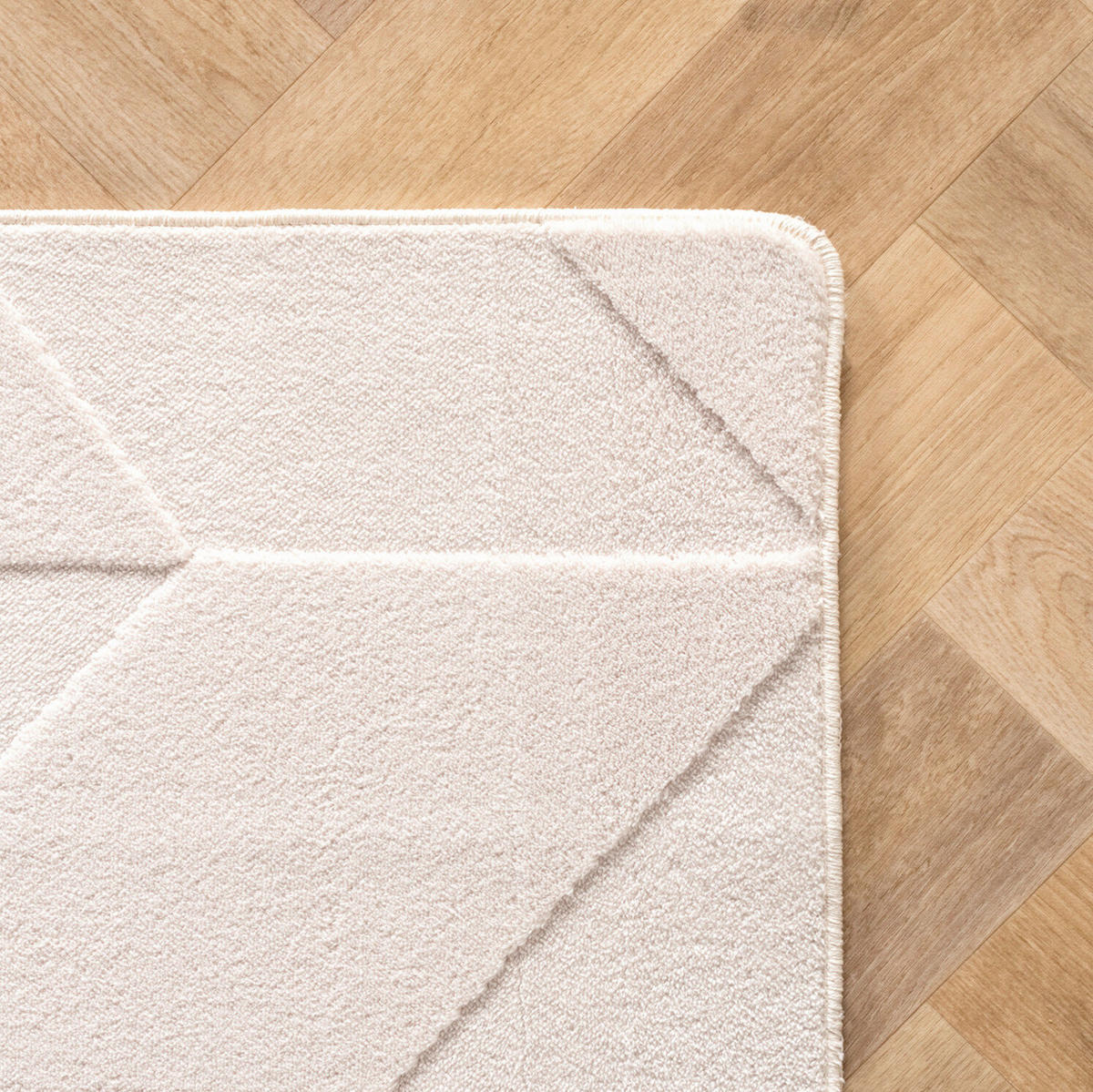 FLACHWEBETEPPICH 240/340 cm Pompei Creme  - Creme, KONVENTIONELL, Textil (240/340cm) - Novel