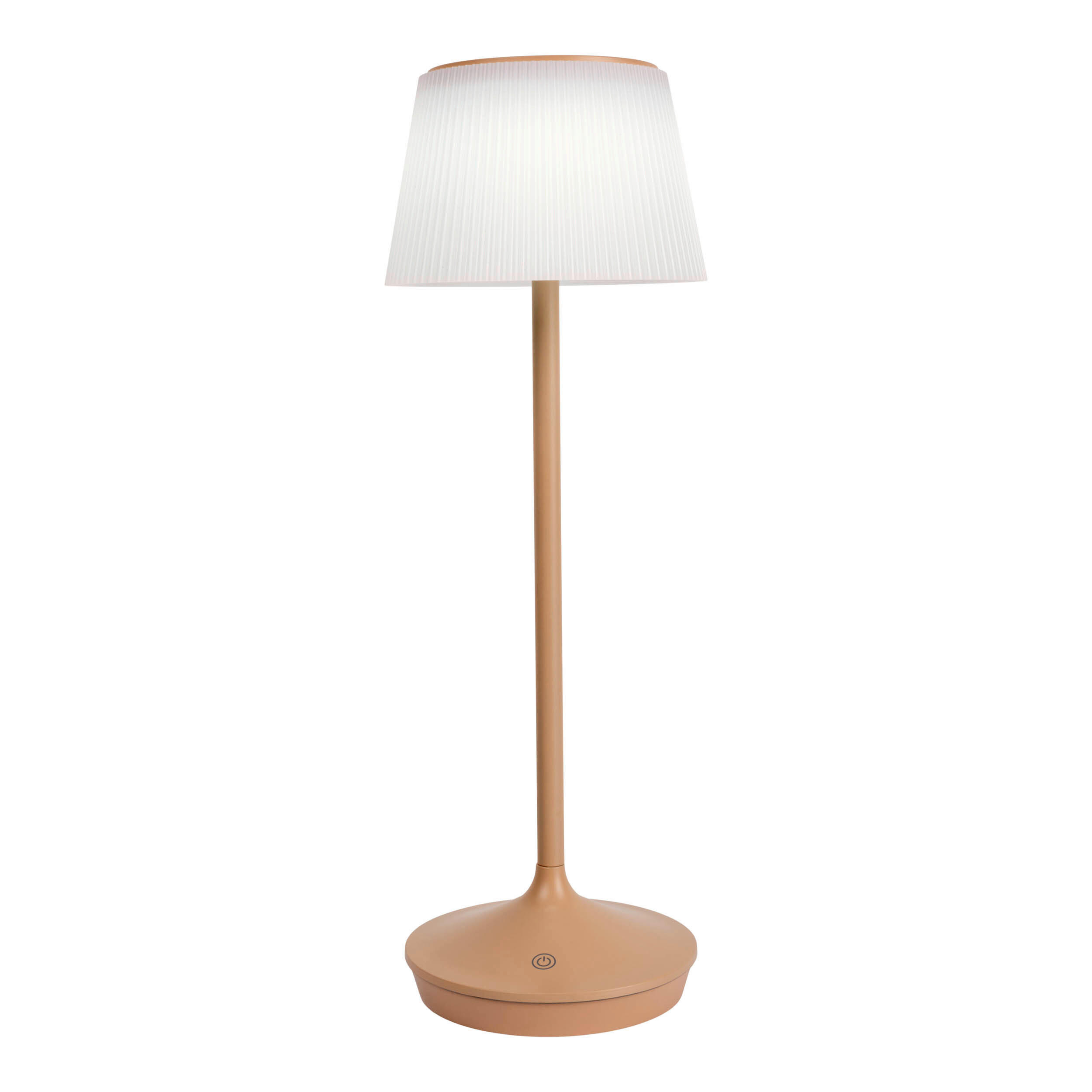 SOLARLEUCHTE EMMI 13/38 cm   - Beige/Weiß, Trend, Kunststoff/Metall (13/38cm) - Näve