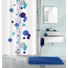 DUSCHVORHANG - Blau/Weiß, KONVENTIONELL, Textil (180/200cm) - Kleine Wolke DUSCHVORHANG - Blau/Weiß, KONVENTIONELL, Textil (180/200cm) - Kleine Wolke