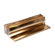 UNTERLAGSMATTE 1250/120 cm - Goldfarben, Basics, Kunststoff (1250/120cm) - Homeware
