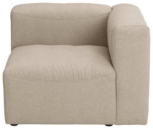 ECKELEMENT Flachgewebe  - Creme, Design, Kunststoff/Textil (100/73/100cm) - Max Winzer