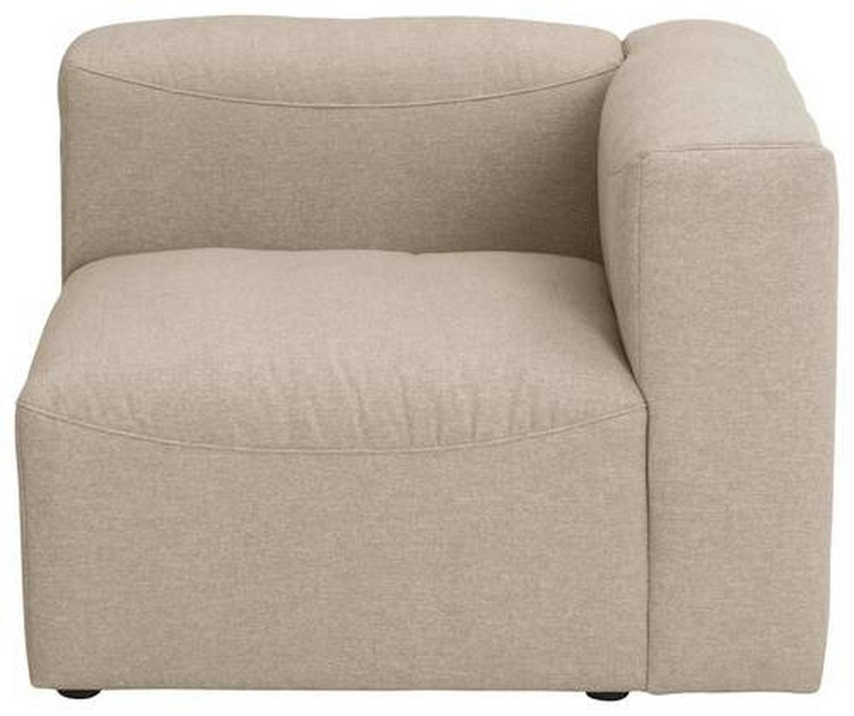 ECKELEMENT Flachgewebe  - Creme, Design, Kunststoff/Textil (100/73/100cm) - Max Winzer