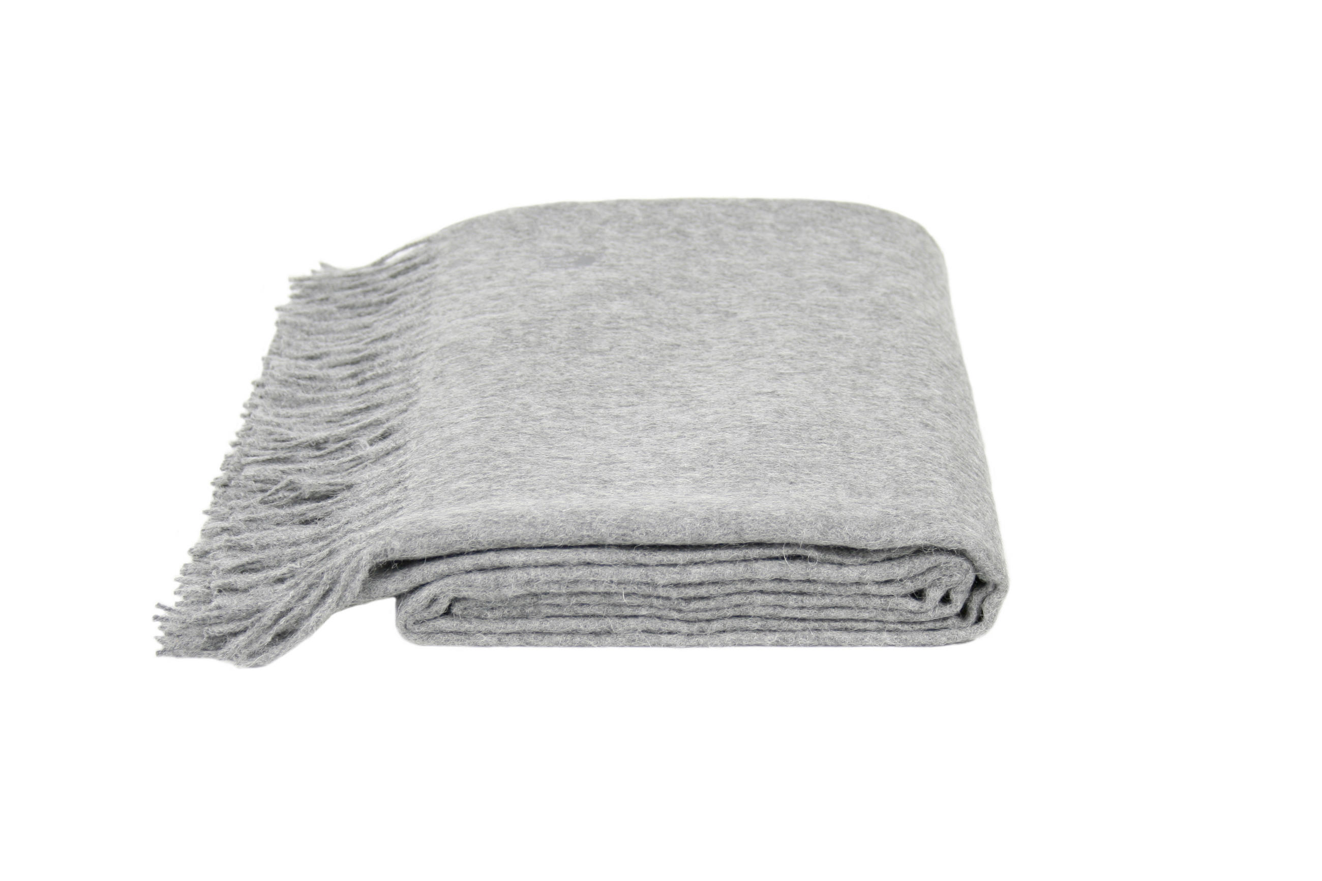DECKE Classic Alpaca Grau Classic Alpaca 130/200 cm  - Grau, KONVENTIONELL, Textil (130/200cm) - Zoeppritz