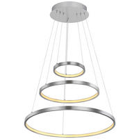 VISEČA SVETILKA        51/120 cm       - barve niklja/opal, Basics, kovina/umetna masa (51/120cm) - Globo