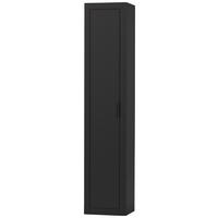 MEHRZWECKSCHRANK 45/217/39 cm  in Schwarz  - Schwarz, Design, Holz (45/217/39cm) - Livetastic