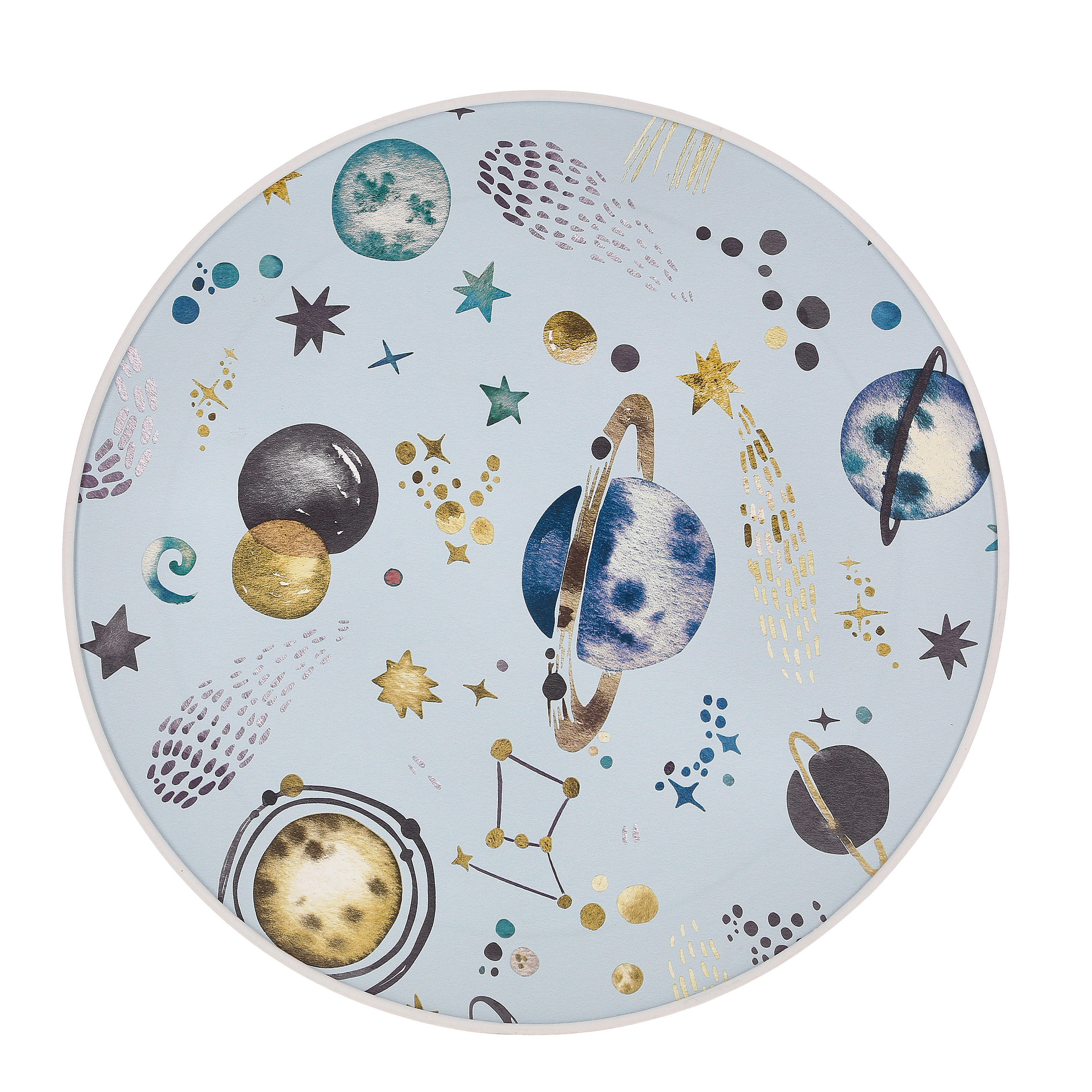 KINDERDECKENLEUCHTE 38/38/14 cm   - Multicolor/Weiß, KONVENTIONELL, Kunststoff/Metall (38/38/14cm)