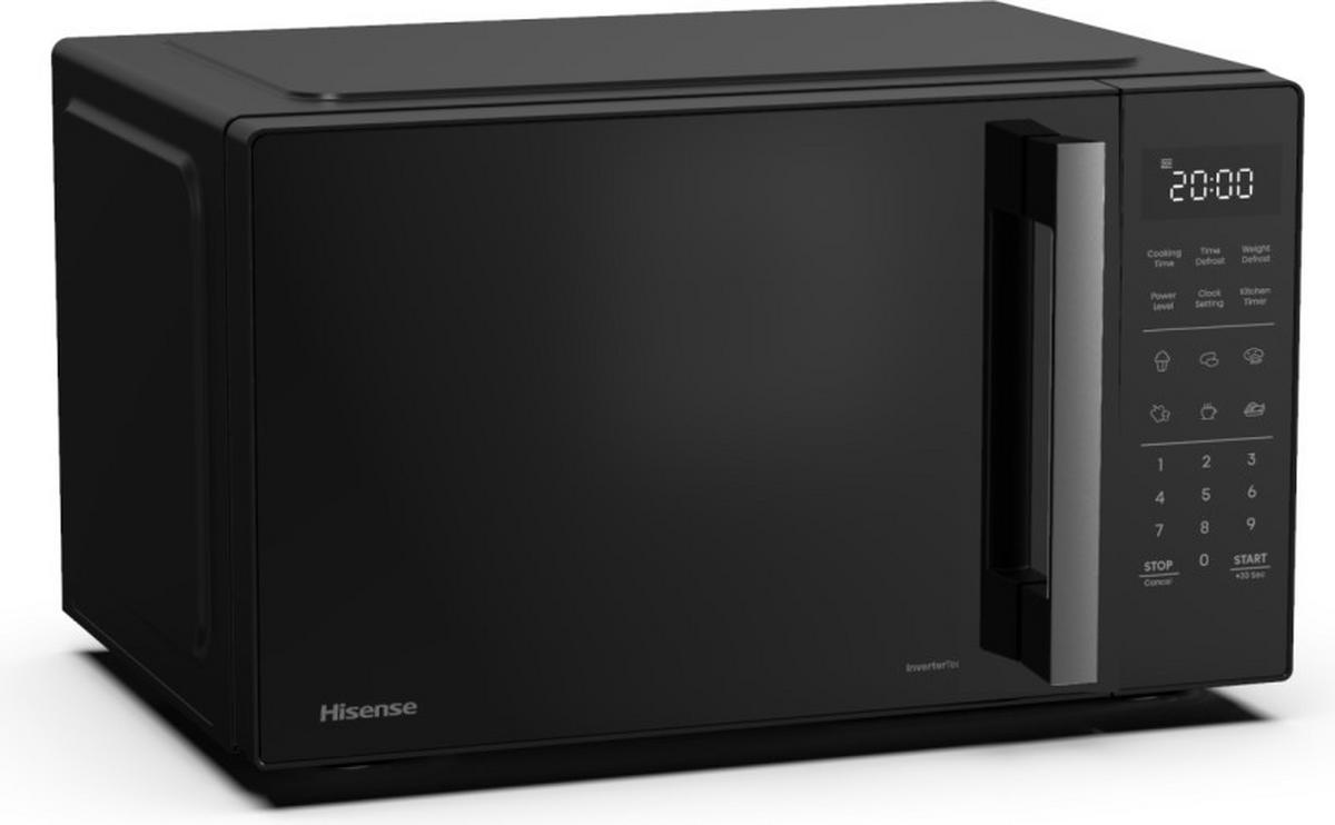 MIKROWELLE H23MOBS4HI  - Schwarz, MODERN, Metall (46,9/28/37,9cm) - Hisense