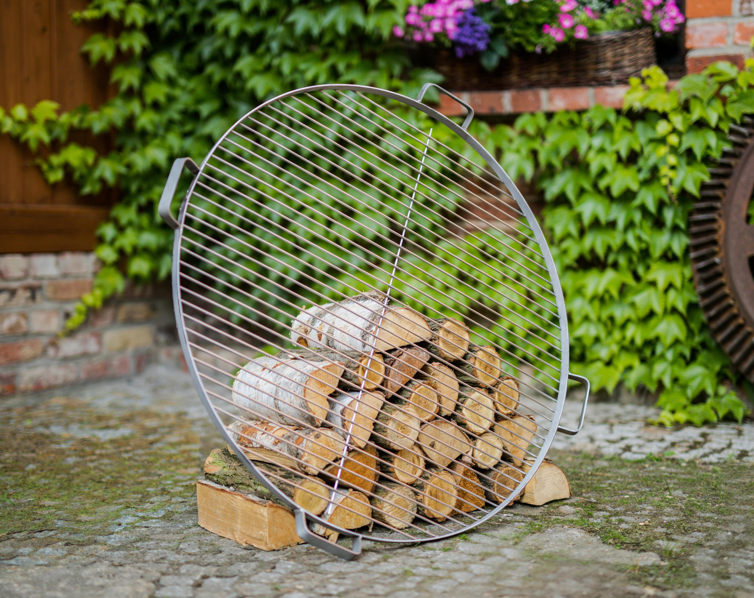 GRILLROST - Edelstahlfarben, Basics, Metall (60cm) - Ambia Garden